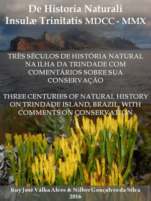 cover image of De Historia Naturali Insulæ Trinitatis MDCC-MMX